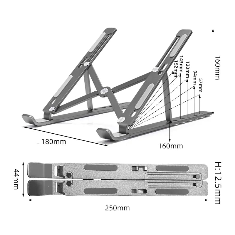 Portable Laptop Stand Aluminium