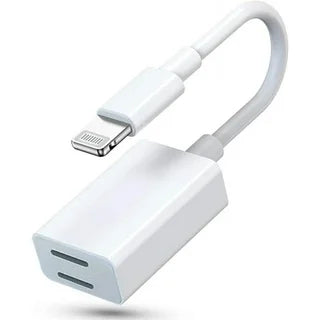 Dual Lightning Splitter Jack 2-in-1 For iPhone